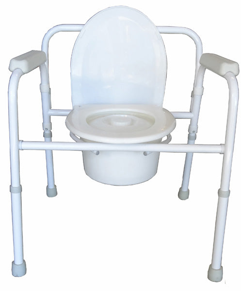 BE-MED 3 In 1 Commode – with Foldable Pail