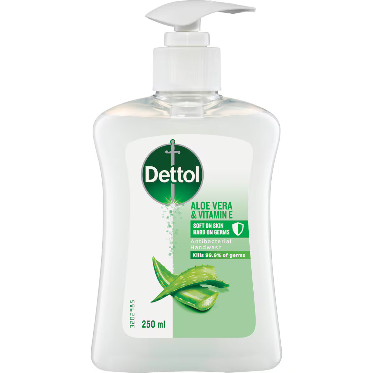 Dettol Antibacterial Liquid Hand Wash Soap Pump Aloe Vera 250mL Rated 4.7 out of five stars