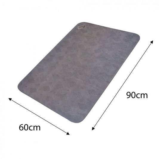 Anti Slip Absorbent Floor Mat - Classic - Grey