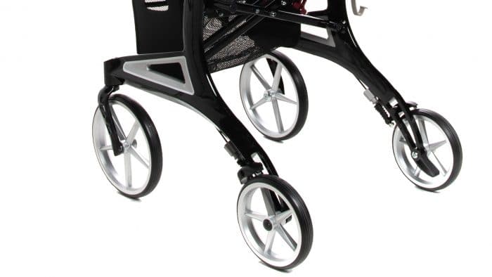 Hero Medical Outdoor Lite Seat Walker (Aluminium) black