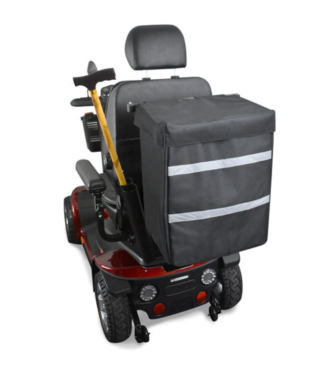 Mobility Scooter Rear Bag & Cane Holder