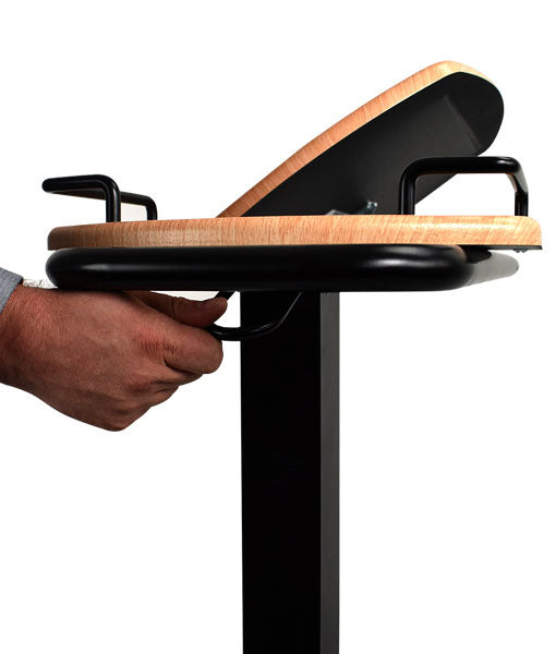 Royale Medical Over Bed Table with Tilting Split table