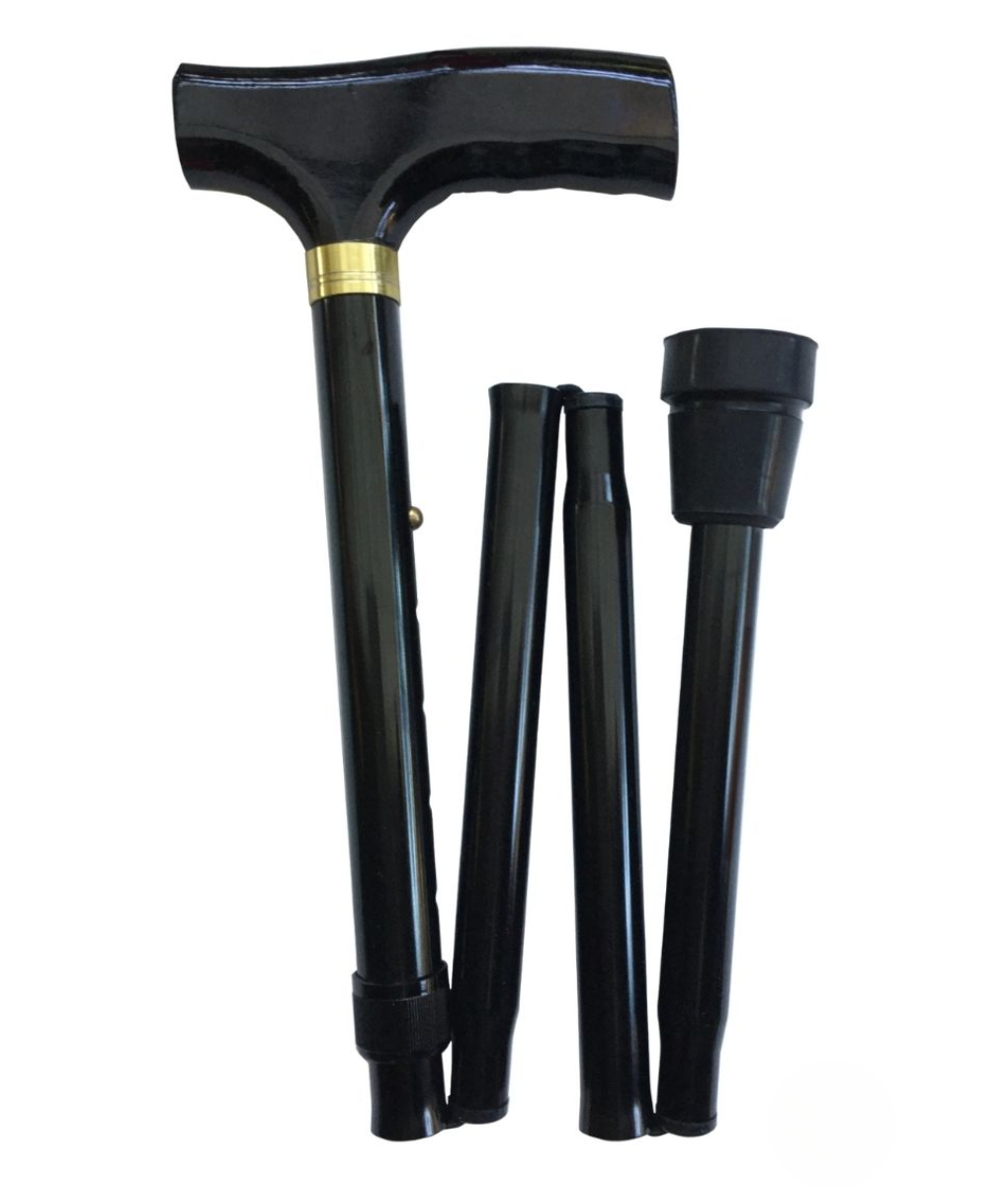 Days T-Handled Folding Walking Stick