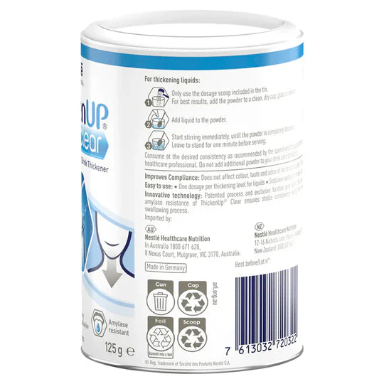 Nestle Resource ThickenUp Clear (Can 125g / Can 900g)