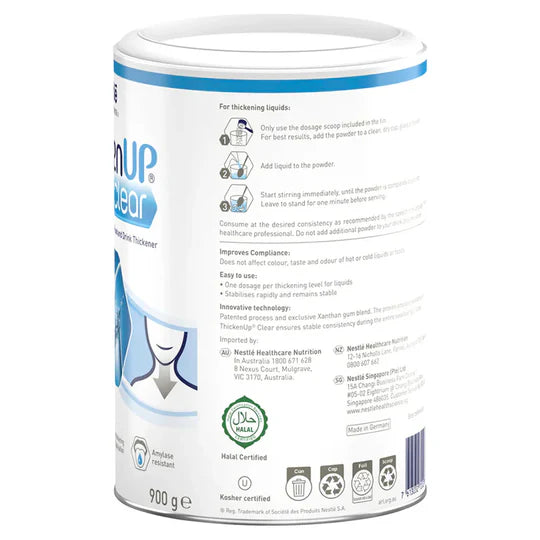 Nestle Resource ThickenUp Clear (Can 125g / Can 900g)