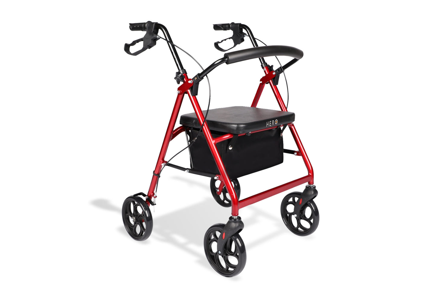 Hero Medical Quad Seat Walker – 8 inch wheels