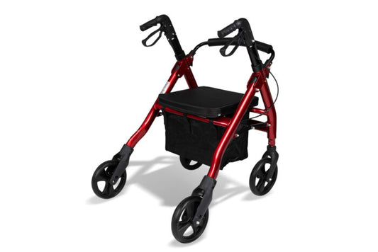 Royale Medical Seat Walker – 8 inch Premium Burgundy 200kg