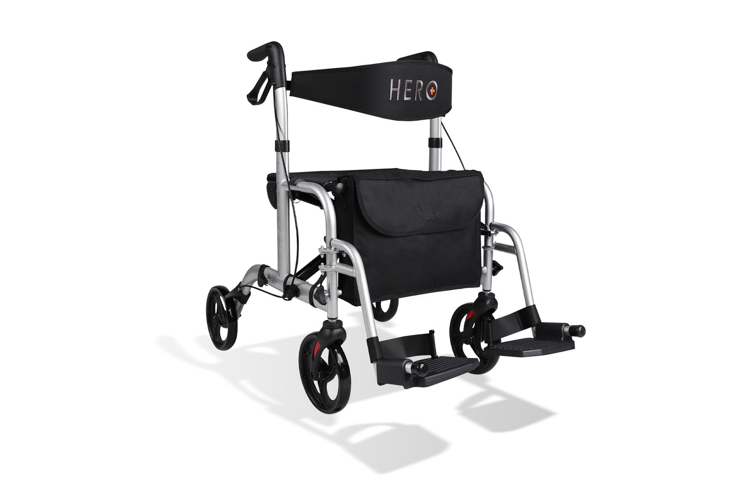 Hero Medical Wheelchair/Rollator – Fusion 2 in 1