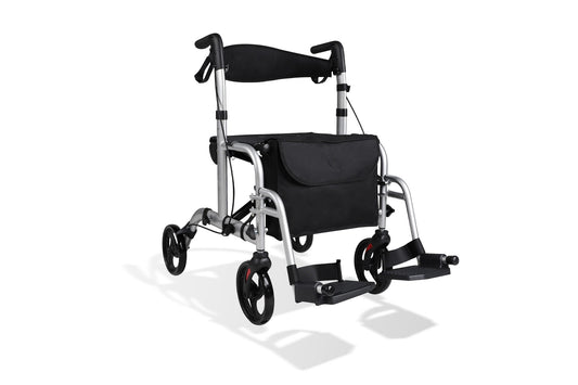 Hero Medical Wheelchair/Rollator – Fusion 2 in 1