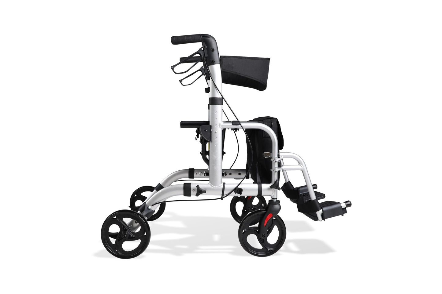 Hero Medical Wheelchair/Rollator – Fusion 2 in 1