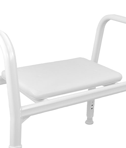 Shower Stool - Royale Medical Padded Bariatric Premium Aluminium