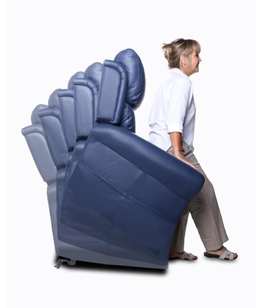 Royale Chadwick Oxford Plush Leather Lift Chair (Quad Motor)