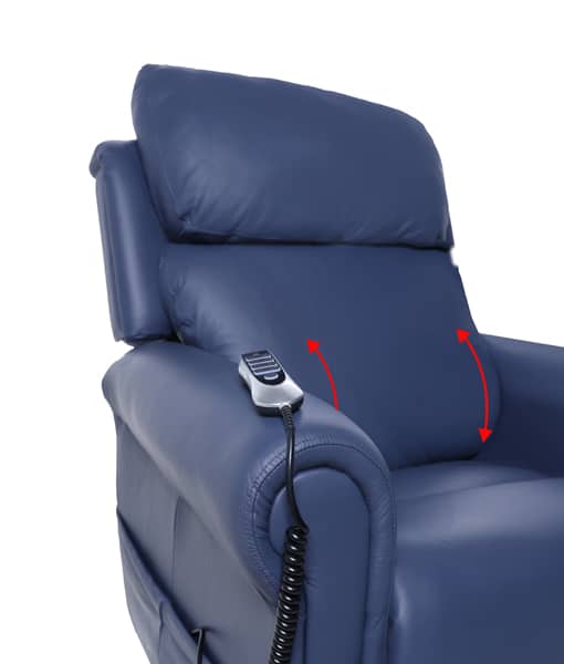 Royale Chadwick Oxford Plush Leather Lift Chair (Quad Motor)