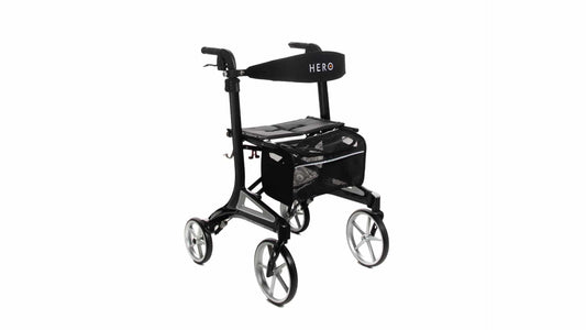Hero Medical Outdoor Lite Walker – Aluminium Black