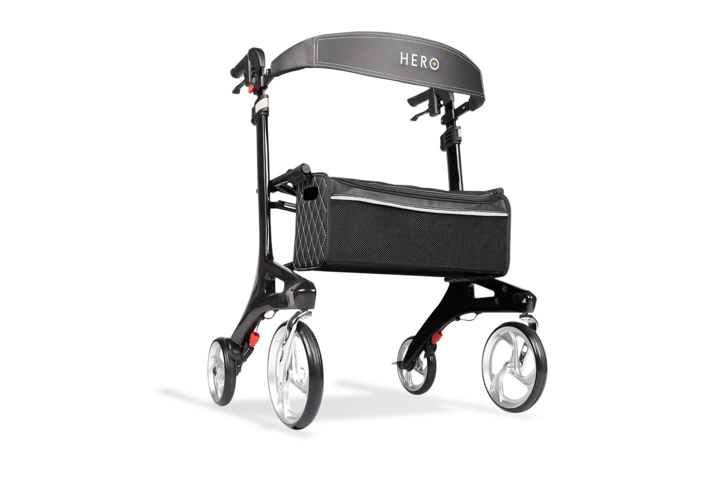 Hero Medical Heavy Duty Outdoor Lite Walker – Carbon Fibre