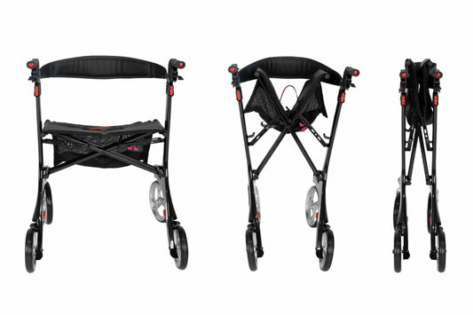Hero Medical Heavy Duty Outdoor Lite Walker – Carbon Fibre