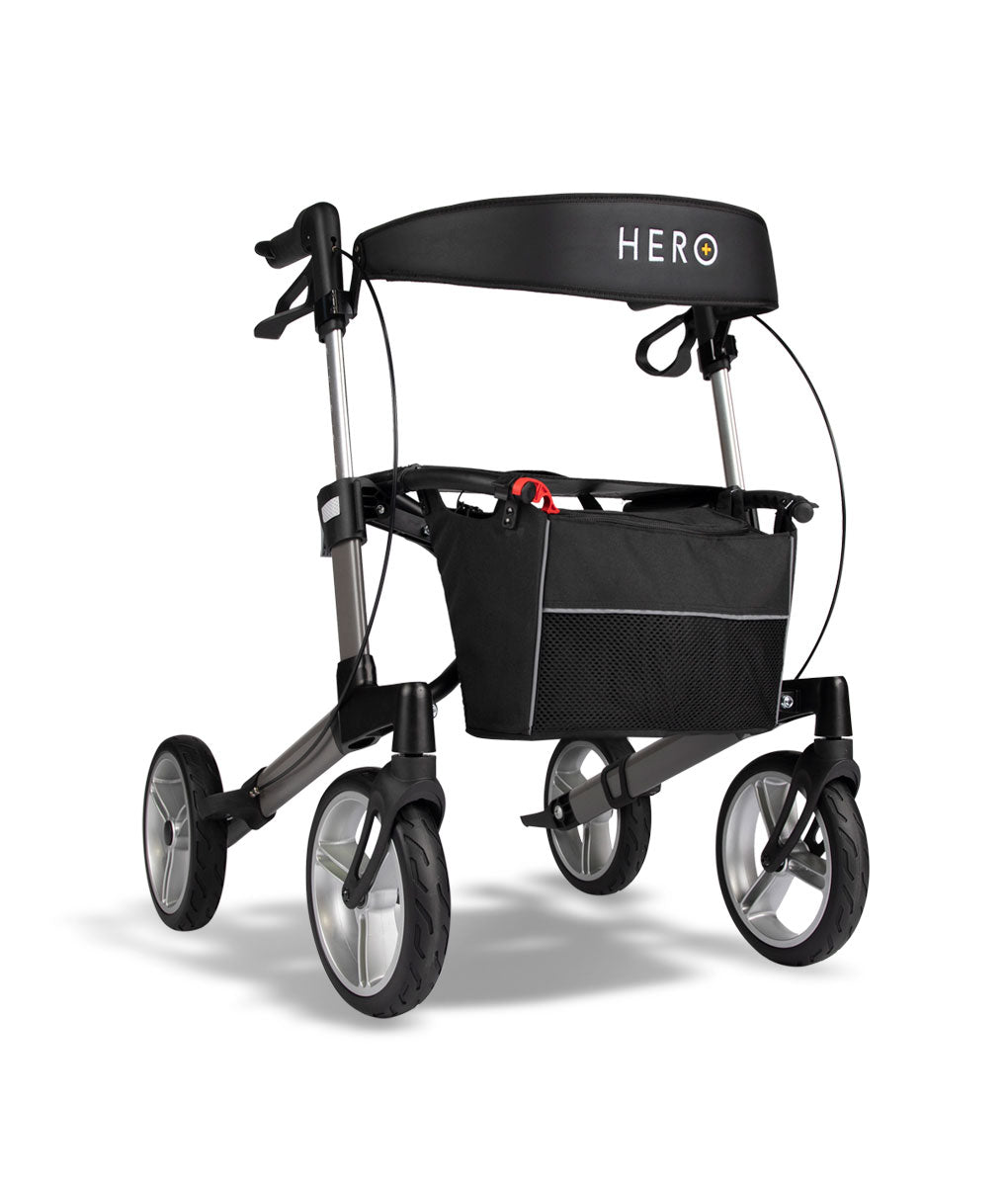 Hero Medical Euro Lite Seat Walker – Aluminium
