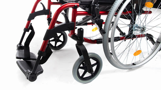 Sunrise Medical Breezy Basix Fixed Back Self-Propelled Wheelchair 20"