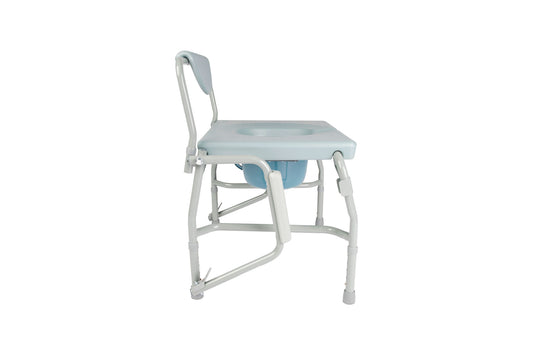3 in 1 β Bariatric Drop Arm Commode Chair