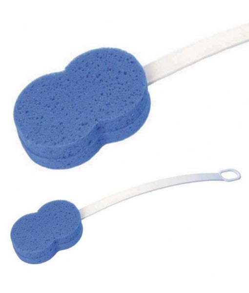 Long Handled Sponge with Plastic Handle