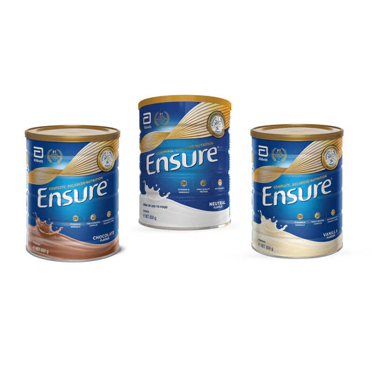Ensure Powder Can, 850gm - Neutral, Vanilla, Chocolate