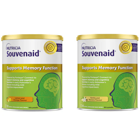 Nutricia Souvenaid Powder Vanilla & Banana/ Lemon & Orange 360g