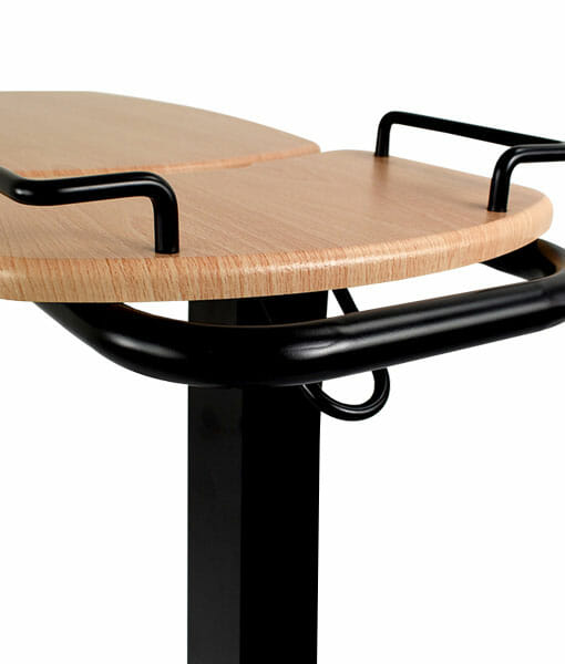 Royale Medical Over Bed Table with Tilting Split table