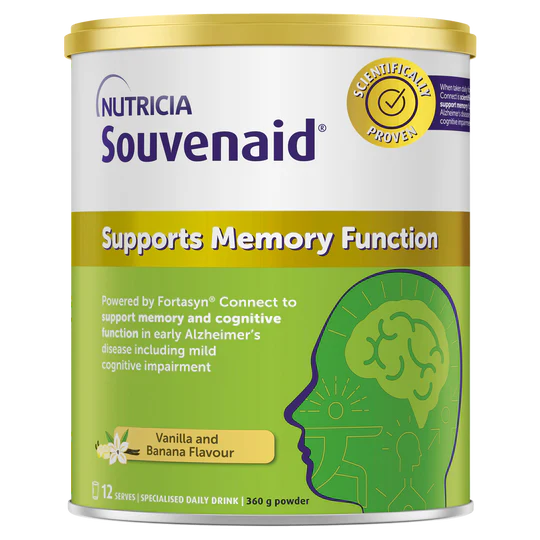 Nutricia Souvenaid Powder Vanilla & Banana/ Lemon & Orange 360g
