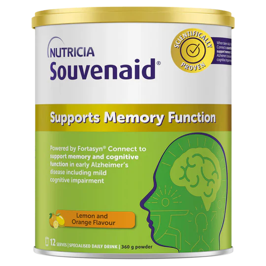 Nutricia Souvenaid Powder Vanilla & Banana/ Lemon & Orange 360g