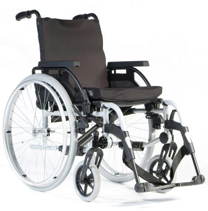 Sunrise Medical Breezy Basix Half Folding Back Wheelchair (Self Propelled 16"/18"/20")