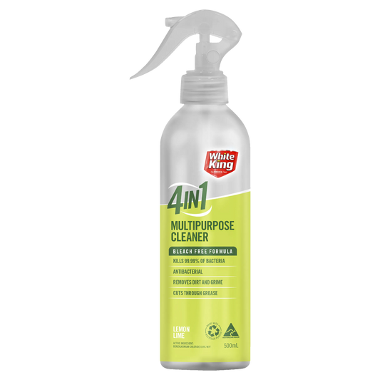 White King 4 In 1 Multipurpose Cleaner Spray Lemon Lime 500ml