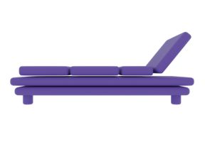 IC280 Junior Homecare Bed - Vinyl Scarlett