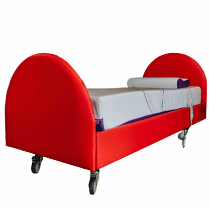 IC280 Junior Homecare Bed - Vinyl Scarlett