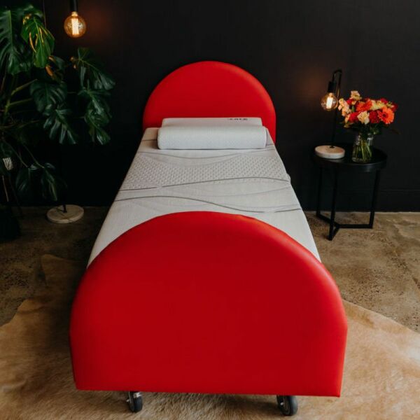 IC280 Junior Homecare Bed - Vinyl Scarlett