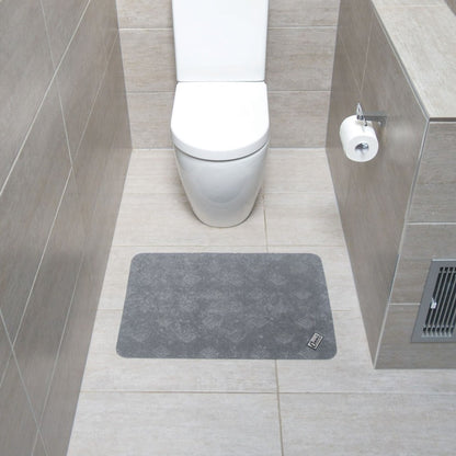 Absorbent and Waterproof Floor Mat - Grey 45cm x 70cm