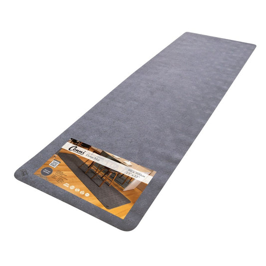 Anti Slip Absorbent Floor Mat - Marathon Runner - Grey 90cm x 300cm