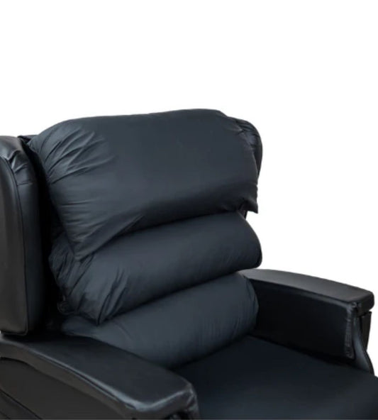 Configura Bariatric 18″ Height Black Vinyl Lift Chair (Twin Motor)
