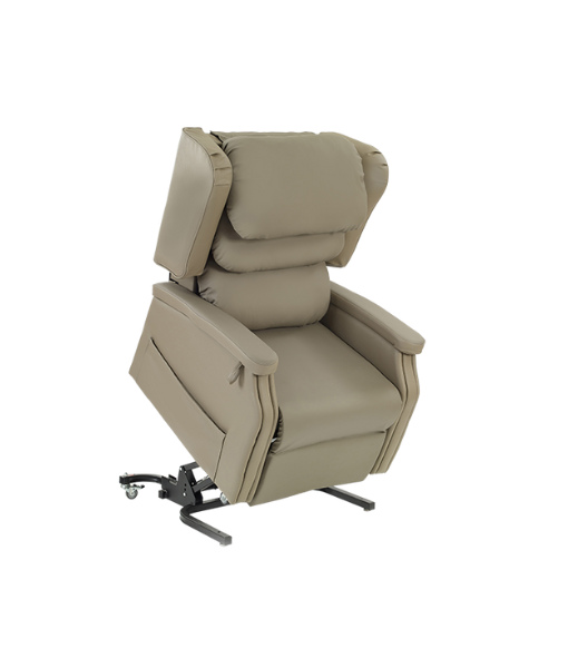 Configura Comfort Beige Vinyl Lift Chair (Twin Motor)
