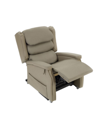 Configura Comfort Beige Vinyl Lift Chair (Twin Motor)