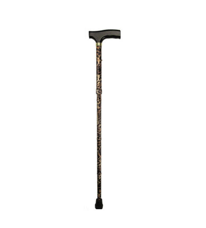 Days Patterned Folding Walking Stick