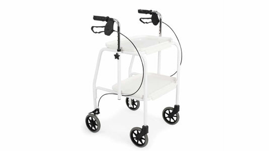Days Tray Mobile Walker with Handbrakes