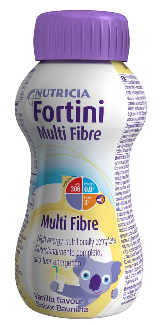 Nutricia Fortini Multi Fibre 200mL, Box of 24 - All Flavours