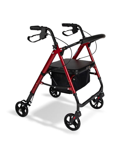 Hero Medical 6″ Deluxe Height Adjustable Seat Walker