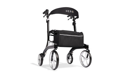 Hero Medical Outdoor Lite Seat Walker (Aluminium) black