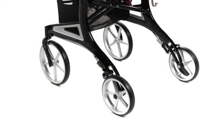 Hero Medical Outdoor Lite Seat Walker (Aluminium) black