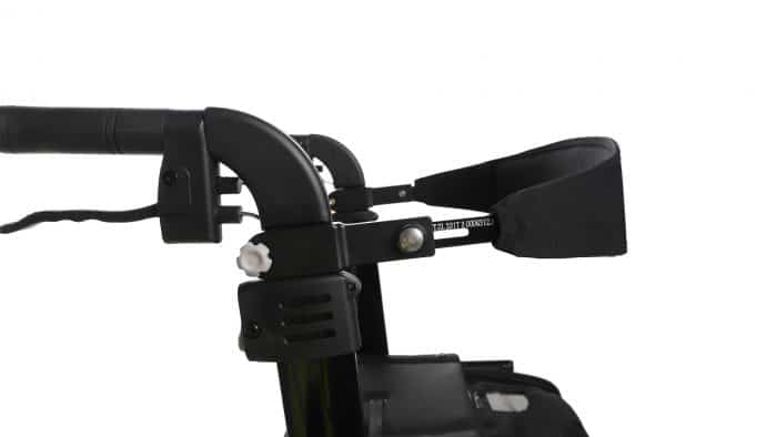 Hero Medical Outdoor Lite Seat Walker (Aluminium) black