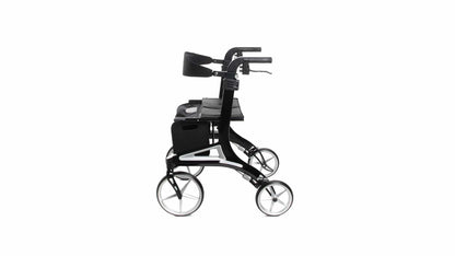 Hero Medical Outdoor Lite Seat Walker (Aluminium) black