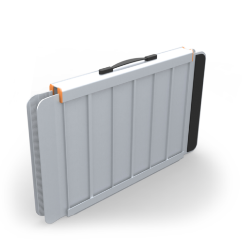 RAMP ALUMINIUM CENTRE FOLD  – 750MM X 1826MM (6 FOOT)