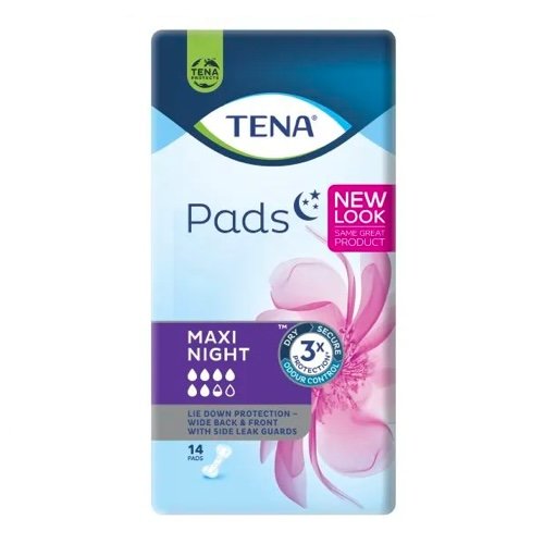 Tena Pads Maxi Night PKT 14