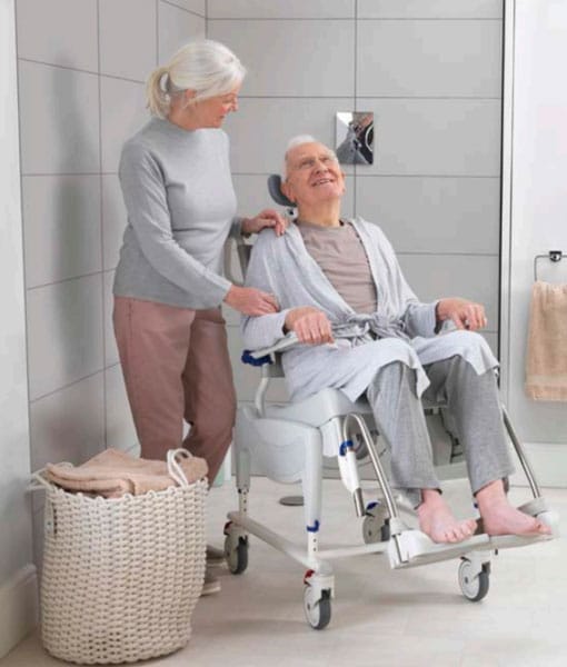 Aquatec Ocean Ergo VIP Transit Tilt Shower Commode